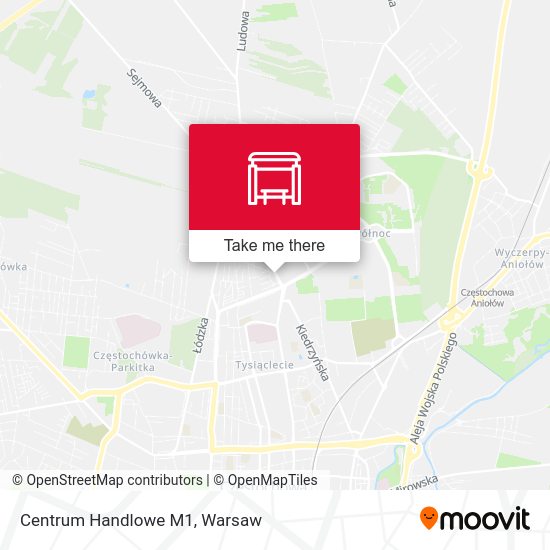 Centrum Handlowe M1 map