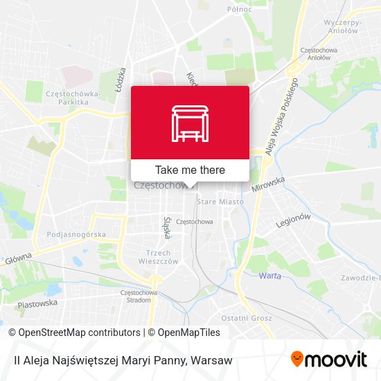 II Aleja Najświętszej Maryi Panny map