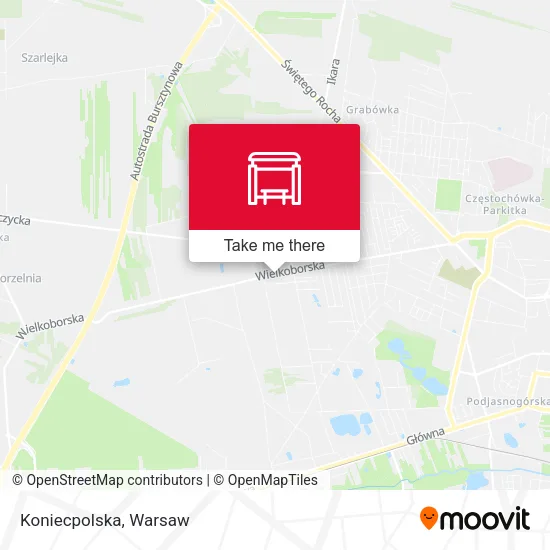 Карта Koniecpolska