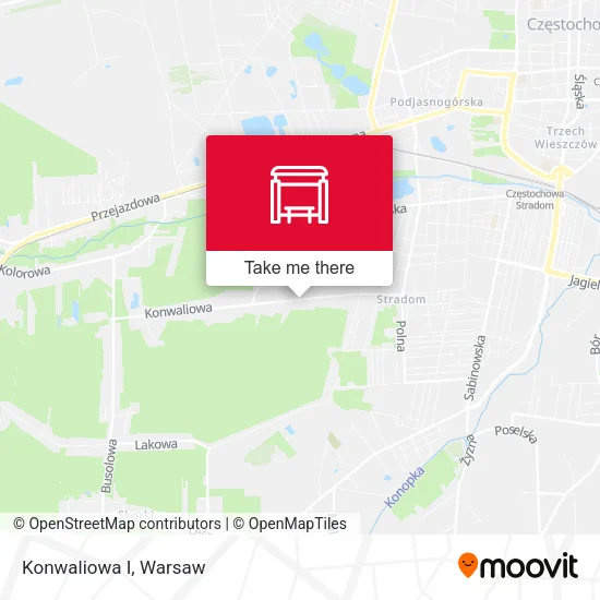 Карта Konwaliowa I
