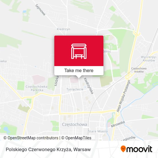 Polskiego Czerwonego Krzyża map