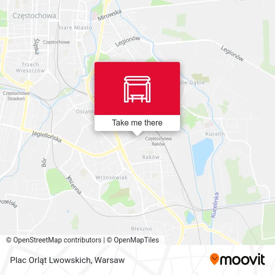 Карта Plac Orląt Lwowskich