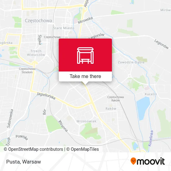 Карта Pusta