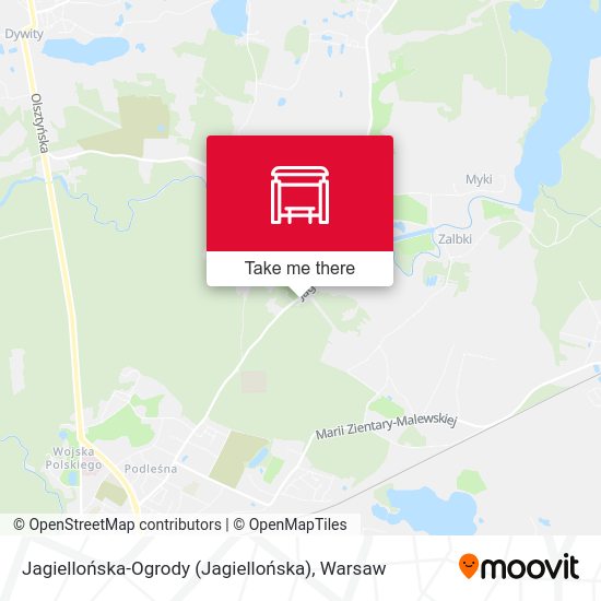 Jagiellońska-Ogrody map