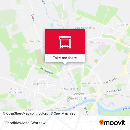 Chodkiewicza map