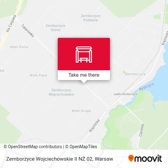 Карта Zemborzyce Wojciechowskie II NŻ 02