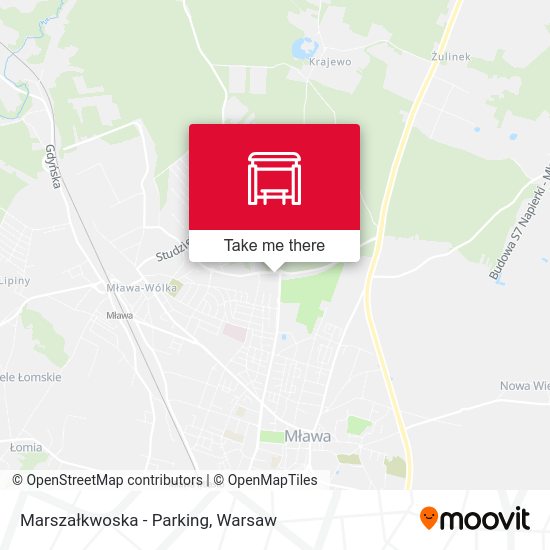 Marszałkwoska - Parking map