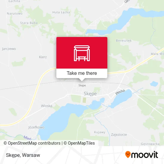 Карта Skępe