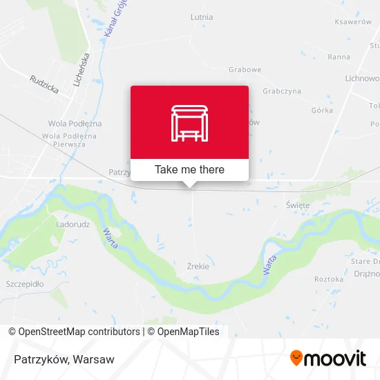 Карта Patrzyków