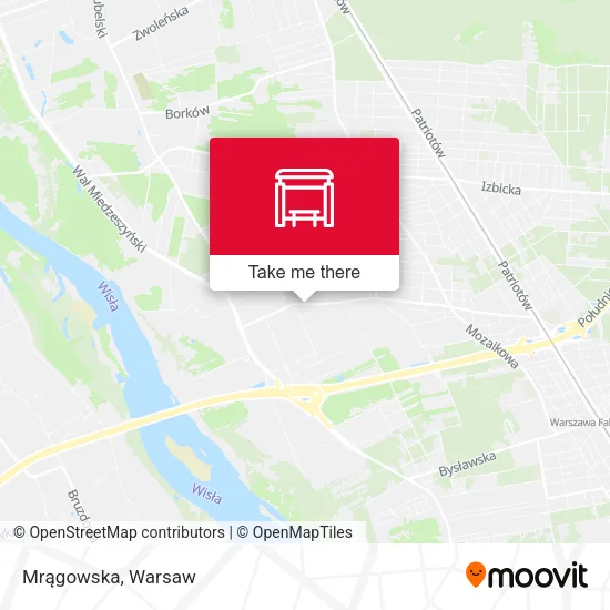 Карта Mrągowska