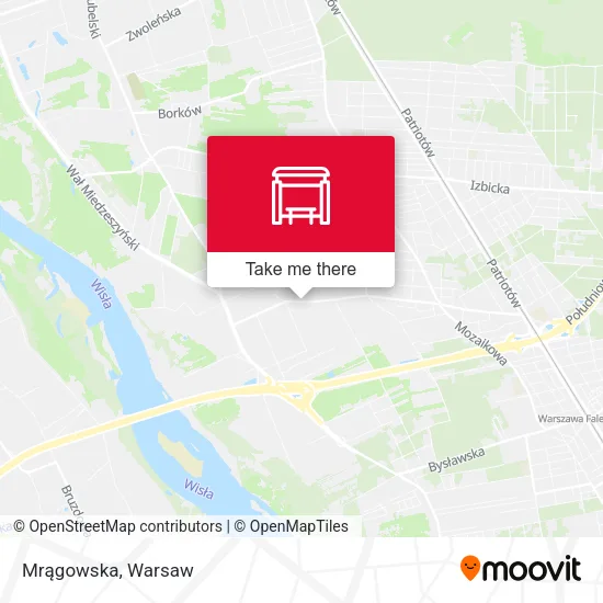 Карта Mrągowska