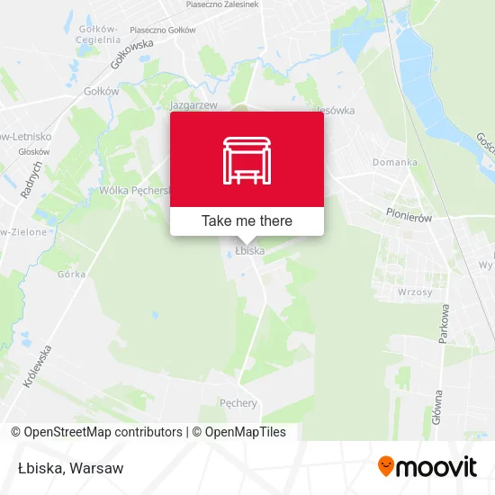 Карта Łbiska