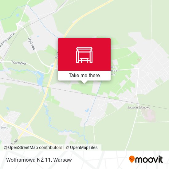 Wolframowa NŻ 11 map