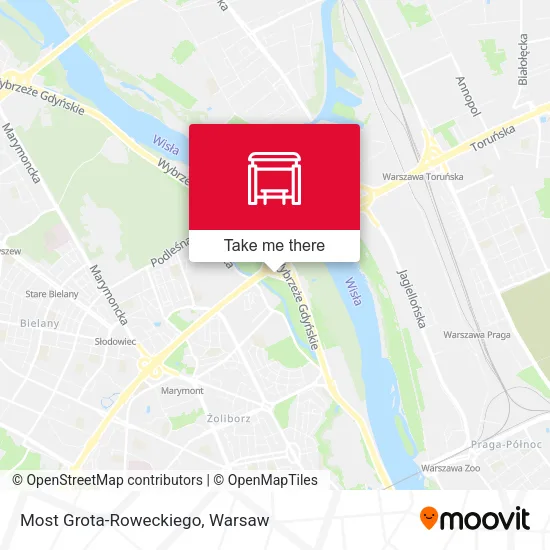 Карта Most Grota-Roweckiego
