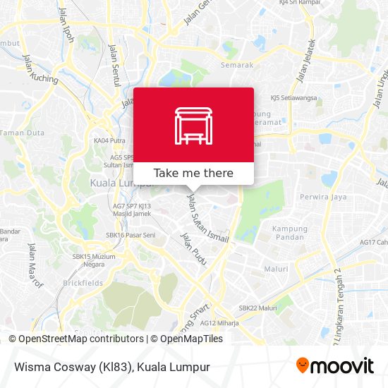 Wisma Cosway (Kl83) map