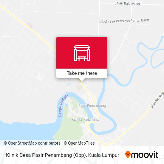 Klinik Desa Pasir Penambang (Opp) map