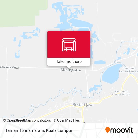 Peta Taman Tennamaram