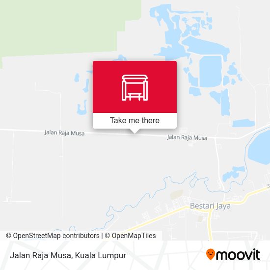 Peta Jalan Raja Musa