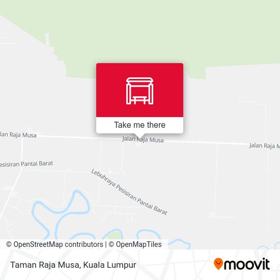 Peta Taman Raja Musa