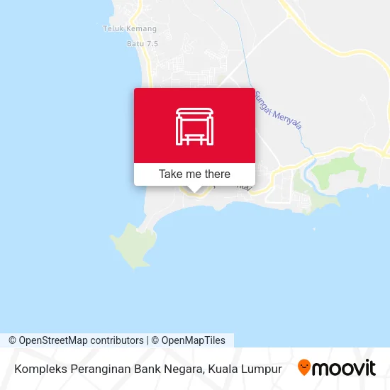 Kompleks Peranginan Bank Negara map