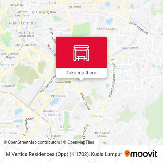 M Vertica Residences (Opp) (Kl1702) map