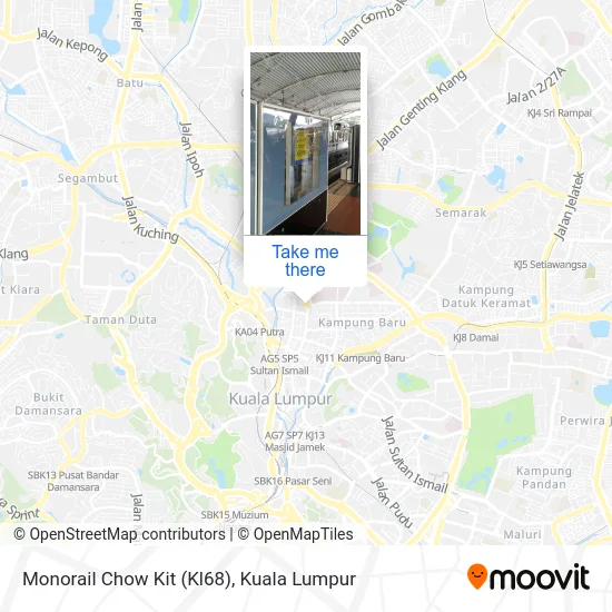 Monorail Chow Kit (Kl68) map