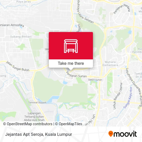 Jejantas Apt Seroja map