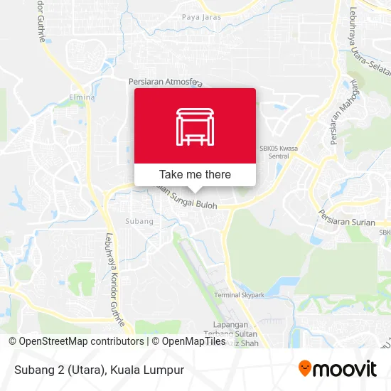 Subang 2 (Utara) map