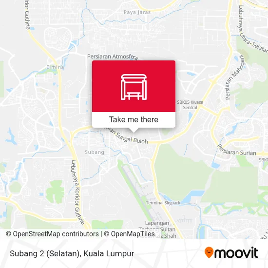 Subang 2 (Selatan) map