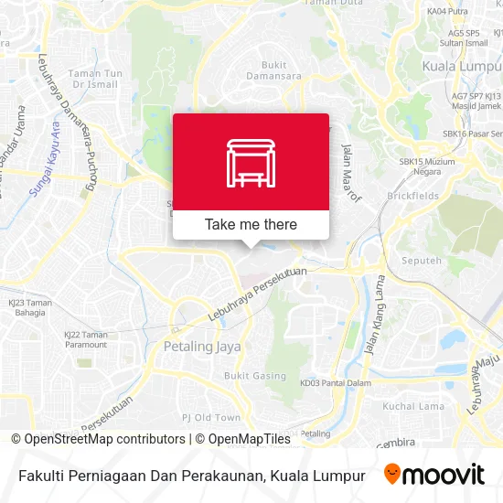 Fakulti Perniagaan Dan Perakaunan map