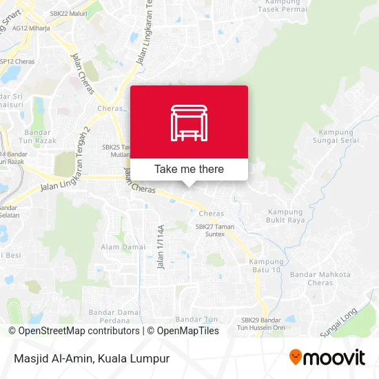 Masjid Al-Amin map