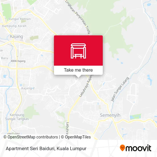 Apartment Seri Baiduri map