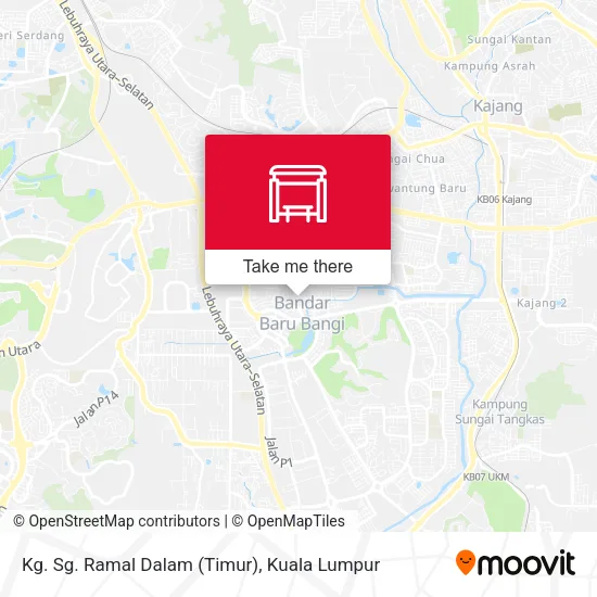 Kg. Sg. Ramal Dalam (Timur) map