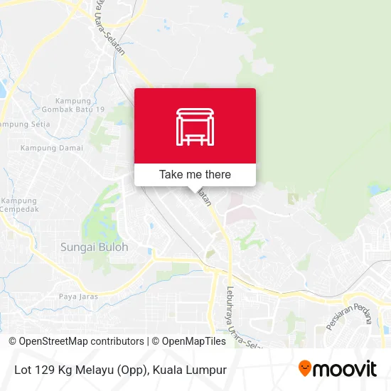 Lot 129 Kg Melayu (Opp) map