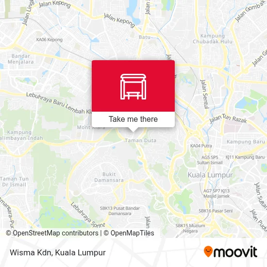 Wisma Kdn map