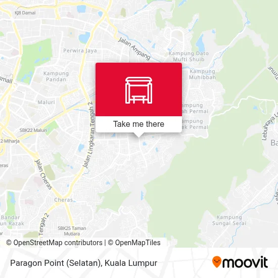 Paragon Point (Selatan) map
