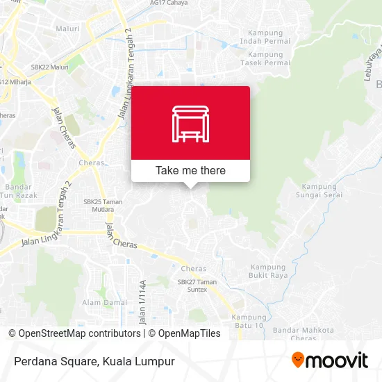 Perdana Square map