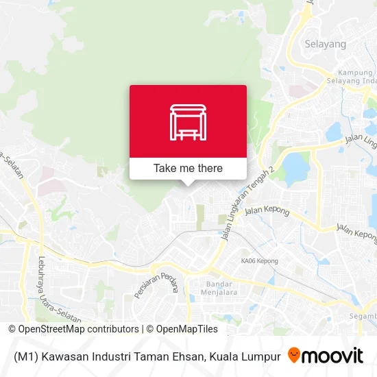 (M1) Kawasan Industri Taman Ehsan map