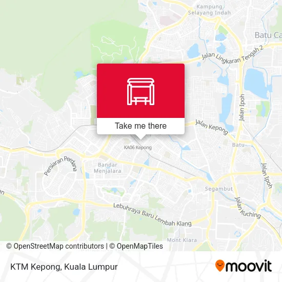 KTM Kepong map