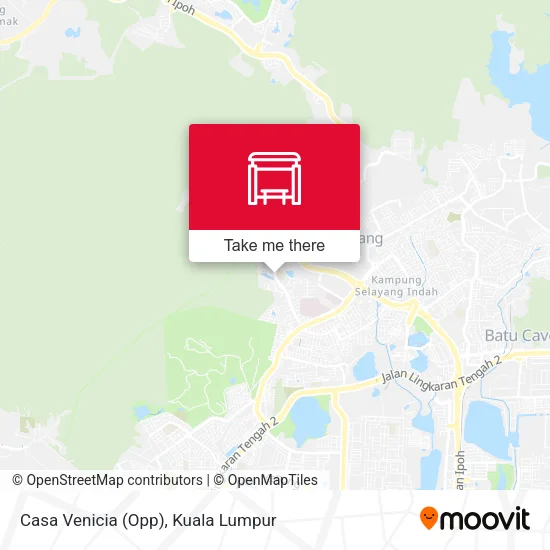 Casa Venicia (Opp) map