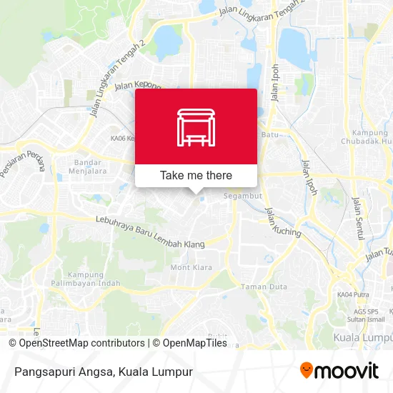 Peta Pangsapuri Angsa