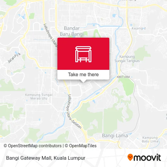 Bangi Gateway Mall map