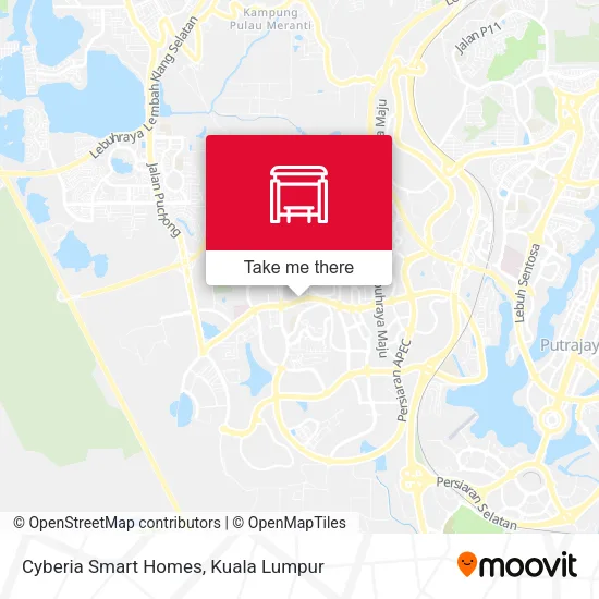 Cyberia Smart Homes map