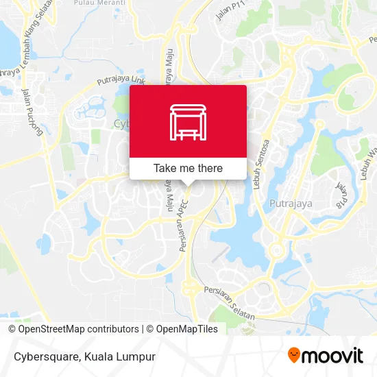 Cybersquare map