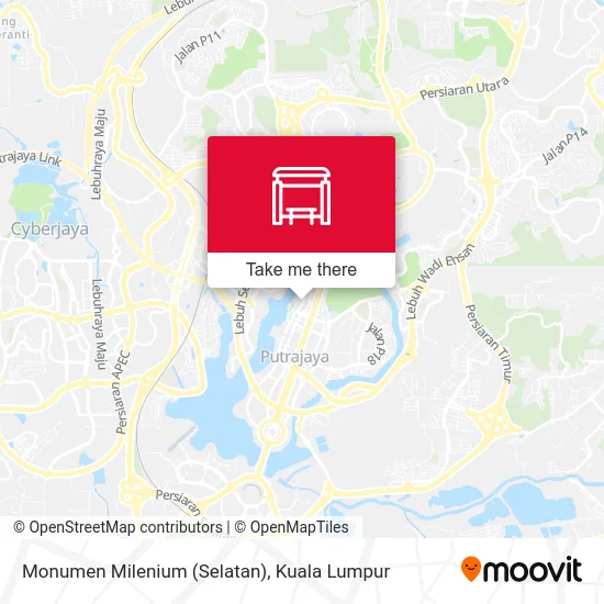 Monumen Milenium (Selatan) map