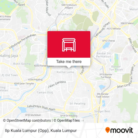 Ilp Kuala Lumpur (Opp) map