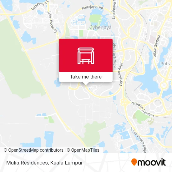 Mulia Residences map