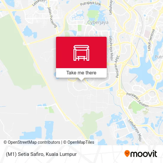 (M1) Setia Safiro map