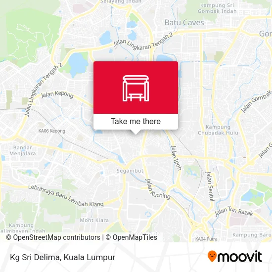 Kg Sri Delima map