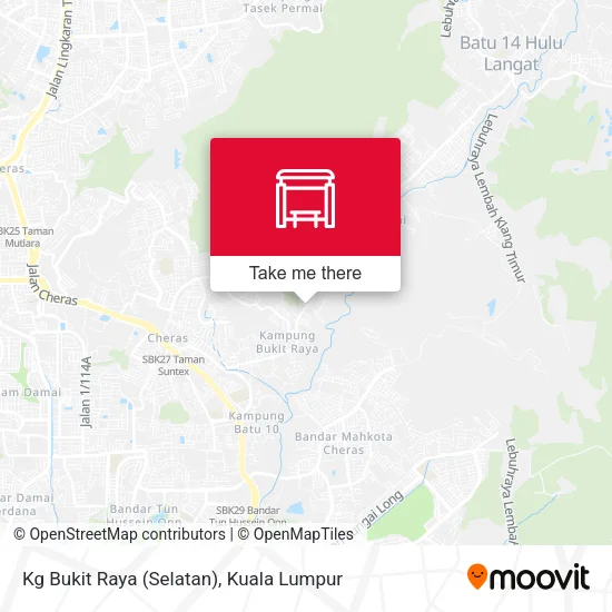 Kg Bukit Raya (Selatan) map